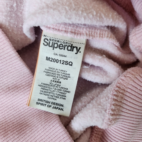 Superdry World Wide Ticket Type Hoodie Hooded Sweatshirt Size Small Mens, Unisex - Picture 6 of 15
